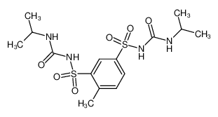 1,3-Bis-(N-isopropyl-N'-sulfonylureido)-6-methyl-benzol_97977-72-5