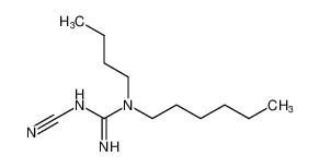 Guanidine, N-butyl-N'-cyano-N-hexyl-_97983-56-7