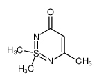 1,1,5-Trimethyl-3H-1λ6,2,6-thiadiazin-3-on_97990-61-9