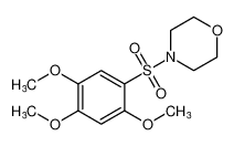 Morpholine, 4-[(2,4,5-trimethoxyphenyl)sulfonyl]-_97994-89-3