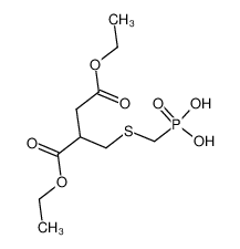diethyl 2-(((phosphonomethyl)thio)methyl)succinate_97998-27-1