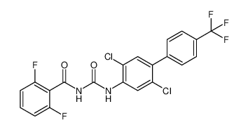 N-((2,5-dichloro-4'-(trifluoromethyl)-[1,1'-biphenyl]-4-yl)carbamoyl)-2,6-difluorobenzamide_98005-60-8