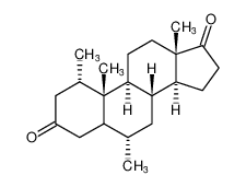 Androstane-3,17-dione, 1,6-dimethyl-, (1a,6a)-_98009-04-2