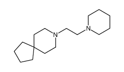 8-(2-piperidin-1-yl-ethyl)-8-aza-spiro[4.5]decane_98015-88-4