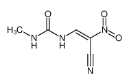 N-(2-cyano-2-nitro-vinyl)-N'-methyl-urea_98021-46-6