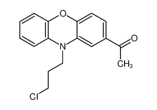 1-[10-(3-chloro-propyl)-10H-phenoxazin-2-yl]-ethanone_98029-25-5