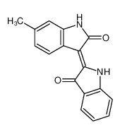 6'-methyl-1H,1'H-[2,3']biindolylidene-3,2'-dione_98029-66-4