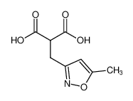 Propanedioic acid, [(5-methyl-3-isoxazolyl)methyl]-_98034-34-5