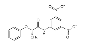 Propanamide, N-(3,5-dinitrophenyl)-2-phenoxy-, (R)-_98058-29-8