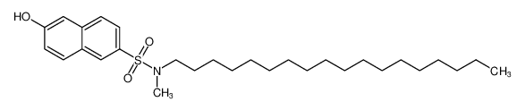 2-Naphthalenesulfonamide, 6-hydroxy-N-methyl-N-octadecyl-_98058-47-0