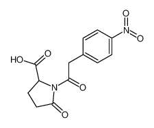 1-[2-(4-Nitro-phenyl)-acetyl]-5-oxo-pyrrolidine-2-carboxylic acid_98062-44-3