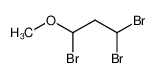 methyl-(1,3,3-tribromo-propyl)-ether_98070-33-8