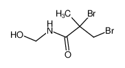 α,β-dibromo-isobutyric acid-(hydroxymethyl-amide)_98070-69-0