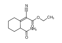 (2-Carbamoyl-cyclohexyliden)-cyanessigsaeureethylester_98077-19-1