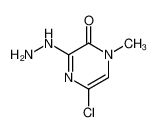 5-chloro-3-hydrazino-1-methylpyrazin-2(1H)-one_98078-35-4