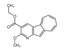 2-methoxy-azuleno[2,1-b]pyridine-3-carboxylic acid ethyl ester_98089-10-2