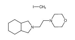 2-(2-Morpholin-4-yl-ethyl)-octahydro-isoindole; compound with iodomethane_98090-94-9