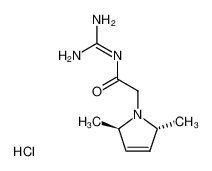 trans-N-(aminoiminomethyl)-2,5-dihydro-2,5-dimethyl-1H-pyrrole-1-acetamide dihydrochloride_98104-51-9