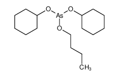 Dicyclohexyl-arsenigsaeure-butylester_98108-67-9