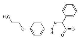 2-Nitrobenzaldehyd-(4-propyloxyphenylhydrazon)_98110-82-8