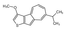 7-Isopropyl-3-methoxythieno(3,2-a)azulen_98111-43-4