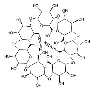 6I,6IV-dideoxy-6I,6IV-diazido-β-cyclodextrin_98126-99-9