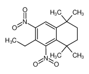 5,7-Dinitro-1,1,4,4-tetramethyl-6-ethyl-tetralin_98132-86-6