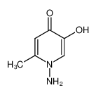 1-amino-5-hydroxy-2-methyl-1H-pyridin-4-one_98134-90-8