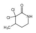 3,3-dichloro-4-methyl-piperidin-2-one_98140-22-8