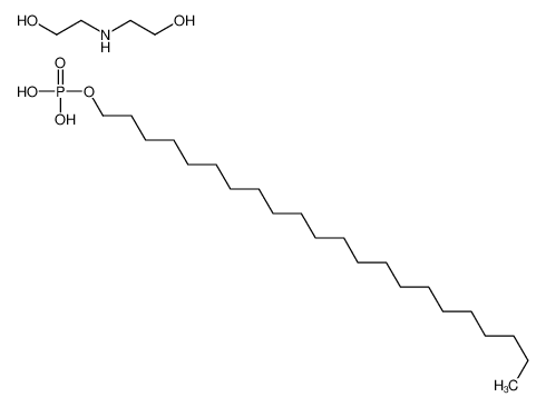docosyl dihydrogen phosphate,2-(2-hydroxyethylamino)ethanol_98143-49-8