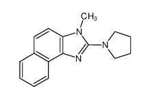 3-methyl-2-pyrrolidin-1-yl-3H-naphtho[1,2-d]imidazole_98147-37-6