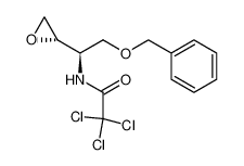 threo-1-benzyloxy-3,4-epoxy-2-trichloroacetamidobutane_98151-56-5