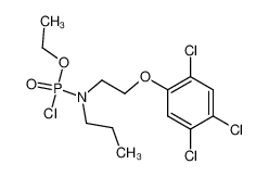 Ethylchlor((2-(2,4,5-trichlorphenoxy)-ethyl)-propylamido)phosphat_98156-26-4