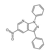 5-Nitro-1,3-diphenyl-1H-pyrazolo[3,4-b]pyridine_98157-53-0