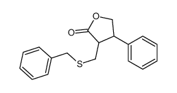 3-(benzylsulfanylmethyl)-4-phenyloxolan-2-one_98162-85-7