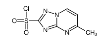 5-methyl-[1,2,4]triazolo[1,5-a]pyrimidine-2-sulfonyl chloride_98165-60-7