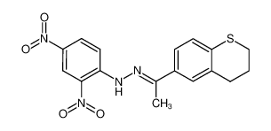 1-thiochroman-6-yl-ethanone-(2,4-dinitro-phenylhydrazone)_98178-72-4