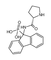 (S)-(9-(pyrrolidine-2-carboxamido)-9H-fluoren-9-yl)phosphonic acid_98188-69-3