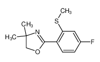 2-(4-fluoro-2-methylthiophenyl)-4,4-dimethyloxazoline_98191-74-3