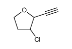 3-Chlor-2-ethinyl-tetrahydrofuran_98198-80-2