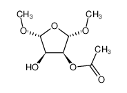 cis-4-acetoxy-trans-2,trans-5-dimethoxy-r-3-hydroxytetrahydrofuran_98219-19-3