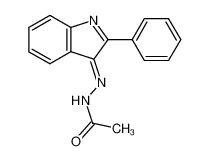 N-(2-phenyl-3H-indolidene)acetohydrazide_98237-03-7