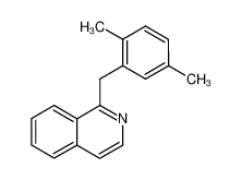 1-(2,5-Dimethylbenzyl)-isochinolin_98237-17-3