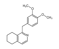 1-(3,4-Dimethoxybenzyl)-5,6,7,8-tetrahydroisochinolin_98237-20-8