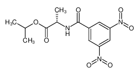 isopropyl (3,5-dinitrobenzoyl)-L-alaninate_98243-70-0