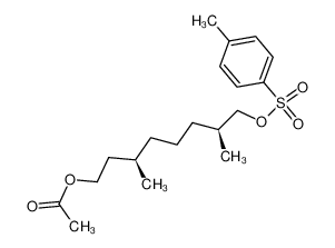 (2S,6R)-(+)-2,6-dimethyl-8-acetoxyoctyl tosylate_98244-62-3