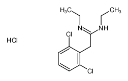 (Z)-2-(2,6-dichlorophenyl)-N,N'-diethylacetimidamide hydrochloride_98245-71-7