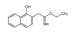 2-Naphthaleneethanimidic acid, 1-hydroxy-, ethyl ester_98245-90-0