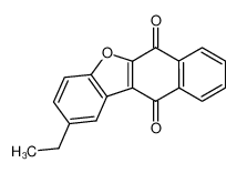 2-ethyl-benzo[b]naphtho[2,3-d]furan-6,11-dione_98249-35-5