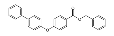 Benzoic acid, 4-([1,1'-biphenyl]-4-yloxy)-, phenylmethyl ester_98256-96-3